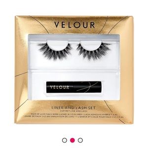 NEW- VELOUR LINER AND LASH SET